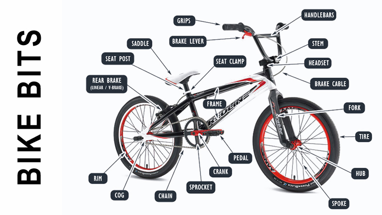 What are my bike parts called?